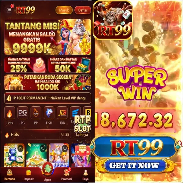 RT99 Bonus Member Baru 100%